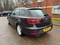 Used Seat Leon ST FR 150 HP (110 kW) 2018 Purple Estate