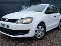 Used VW Polo S 60 HP (44 kW) 2010 White Hatchback
