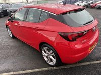 Used Vauxhall Astra SRi 150 HP (110 kW) 2018 Red Hatchback