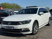 Used VW Passat R-line 190 HP (139 kW) 2017 White Estate
