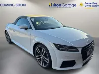 Used Audi TTS S-Line 2017 White Cabriolet