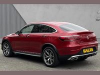 Used Mercedes GLC300e AMG line 254 HP (186 kW) 2021 Red Coupe