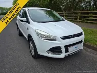Begagnad Ford Kuga Zetec 163 HK (119 kW) 2014 Vit SUV