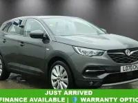 Used Vauxhall Grandland X Elite 130 HP (95 kW) 2020 Grey SUV