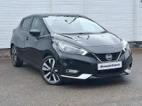 Used Nissan Micra Tekna 92 HP (67 kW) 2022 Black Hatchback