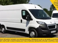 Used Peugeot Boxer Premium 140 HP (102 kW) 2023 White Van