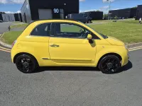 Used Fiat 500C Lounge 69 HP (50 kW) 2010 Yellow Cabriolet