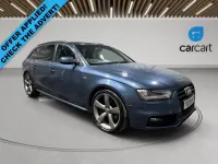 Used Audi A4 Black Edition 150 HP (110 kW) 2015 Blue Estate