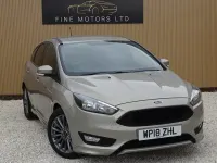 Used Ford Focus ST-Line 140 HP (102 kW) 2018 Silver Hatchback