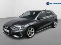 Begagnad Audi A3 S-Line 2021 Grå Sedan