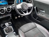 Used Mercedes A180 AMG line 136 HP (100 kW) 2019 Red Hatchback