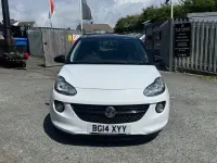 Begagnad Vauxhall Adam Jam 2014 Vit Halvkombi