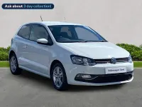 Used VW Polo Edition 90 HP (66 kW) 2017 White Hatchback