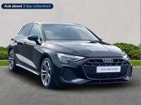 Used Audi A3 S-Line 147 HP (108 kW) 2025 Black Hatchback