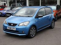 Used Seat Mii FR-Line 75 HP (55 kW) 2018 Blue Hatchback