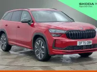 Used Skoda Kodiaq SportLine 110 HP (80 kW) 2025 Velvet red metallic SUV