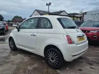 Used Fiat 500 Pop 69 HP (50 kW) 2014 White Hatchback