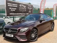 Used Mercedes E400 AMG Line Premium Plus 2020 Red Coupe