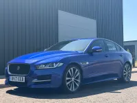 Used Jaguar XE R-Sport 180 HP (132 kW) 2017 Blue Sedan