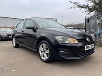 Used VW Golf VII Match 105 HP (77 kW) 2014 Black Hatchback