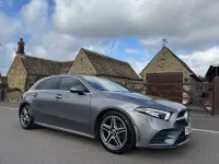 Used Mercedes A200 AMG Line Premium 150 HP (110 kW) 2019 Grey Hatchback