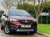 Used Vauxhall Crossland X S 110 HP (80 kW) 2018 Red SUV