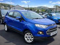 Used Ford Ecosport Zetec 2016 Blue SUV