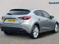 Usado Mazda 3 Inclusive 165 CV (121 kW) 2014 Plateado Utilitario