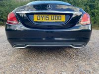 Used Mercedes C200 184 HP (135 kW) 2015 Black Sedan