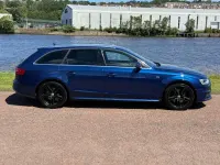 Used Audi A4 S-Line 150 HP (110 kW) 2015 Blue Estate
