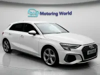 Used Audi A3 Sportback S-Line 2022 White Hatchback