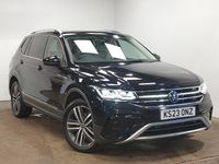 Used VW Tiguan Allspace R-line 150 HP (110 kW) 2023 Black SUV