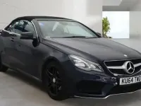 Used Mercedes E350 AMG 2014 Blue Cabriolet