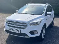 Used Ford Kuga Titanium 150 HP (110 kW) 2019 White SUV