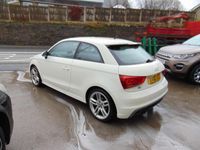 Used Audi A1 S-Line 122 HP (89 kW) 2012 White Hatchback