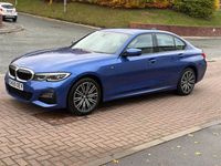 Used BMW 330e M Sport 2019 Blue Sedan