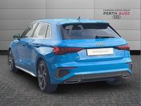 Used Audi A3 S-Line 148 HP (108 kW) 2023 Blue Sedan
