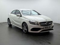 Used Mercedes A200 AMG line 2018 White Hatchback