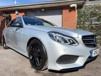 Begagnad Mercedes E350 AMG 2016 Silver Sedan