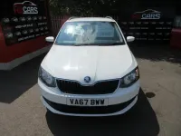 Used Skoda Fabia SE 110 HP (80 kW) 2018 White Estate