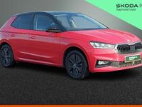 Used Skoda Fabia Design Edition 85 HP (62 kW) 2025 Velvet red metallic black magic pearl effect Hatchback