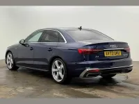 Used Audi A4 S-Line 147 HP (108 kW) 2022 Blue Sedan