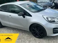 Used Kia Rio 90 HP (66 kW) 2016 Silver Hatchback