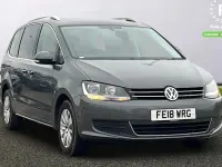 Usado VW Sharan SE 150 HP (110 kW) 2017 Cinzento Monovolume