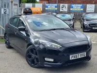 Used Ford Focus ST-Line 2017 Black Hatchback