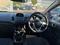 Used Ford Fiesta Zetec 100 HP (73 kW) 2014 Blue Hatchback