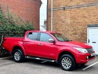 Used Mitsubishi L200 Warrior 178 HP (130 kW) 2016 Red Pickup