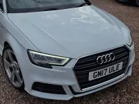 Używany Audi A3 S-Line 2017 Biały Hatchback