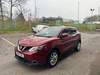 Used Nissan Qashqai Acenta Premium 2014 Red SUV