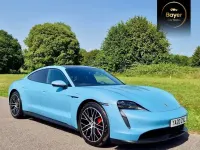 Used Porsche Taycan 419 kW (571 HP) 2020 Blue Sedan